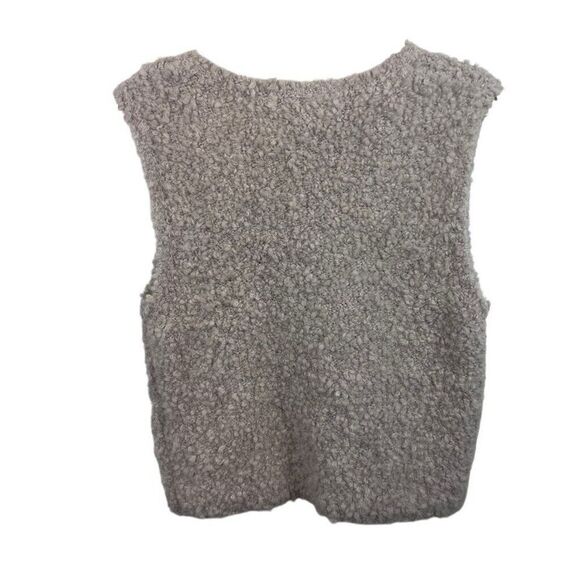 By Malene Birger Kelsey Vest Cream Boucle Q71993003 Made in Italy Size M - Picture 4 of 9